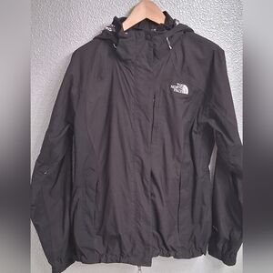 The North Face HyVent Black Hooded Jacket  Size M